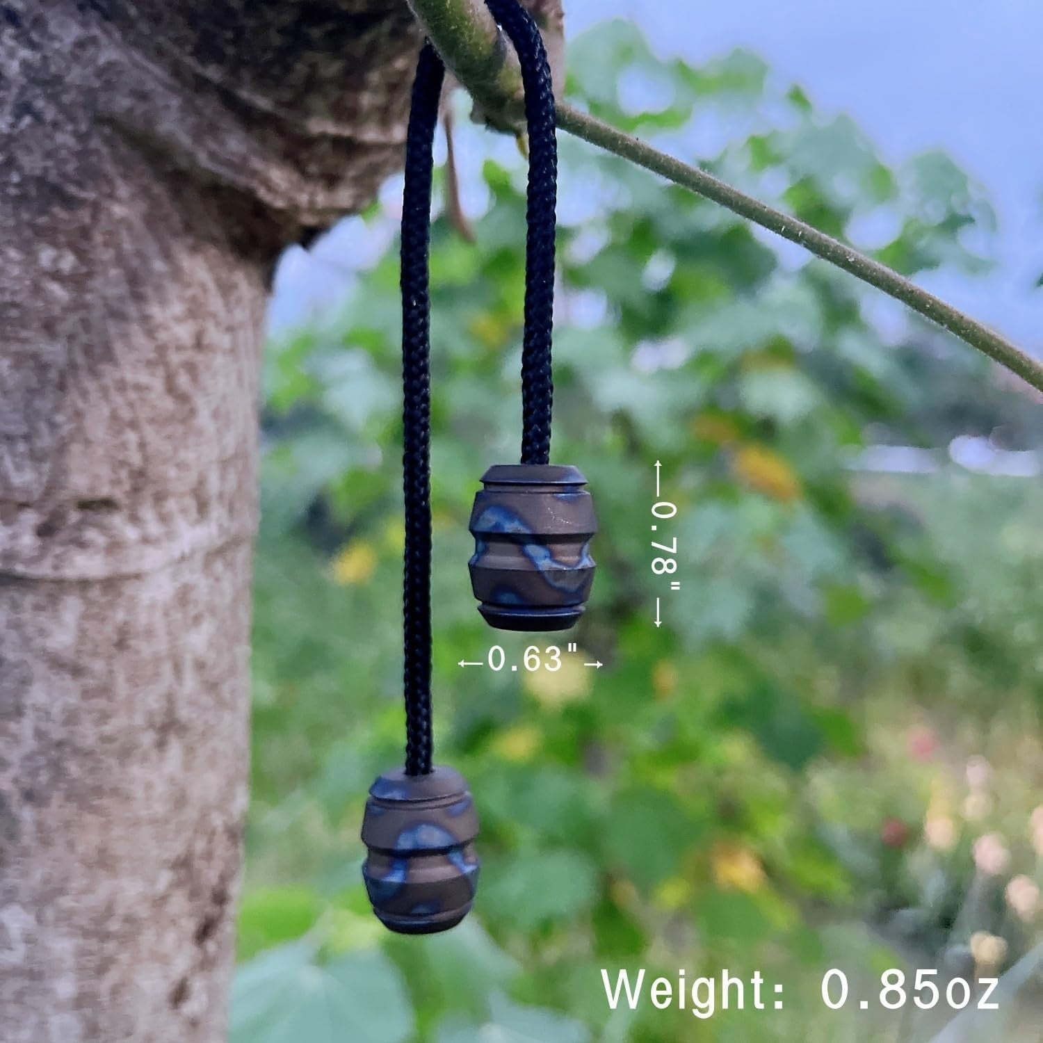 Titanium Alloy Fidget Beads EDC Skill Toy Stress Relief Worry Beads