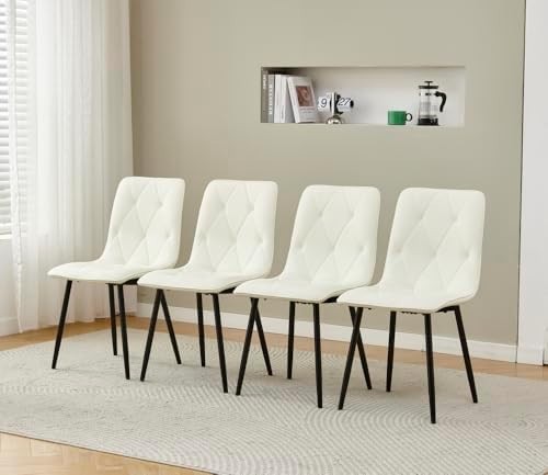 Round Glass Dining Table Set 4 Seater 90cm Compact Kitchen Furniture