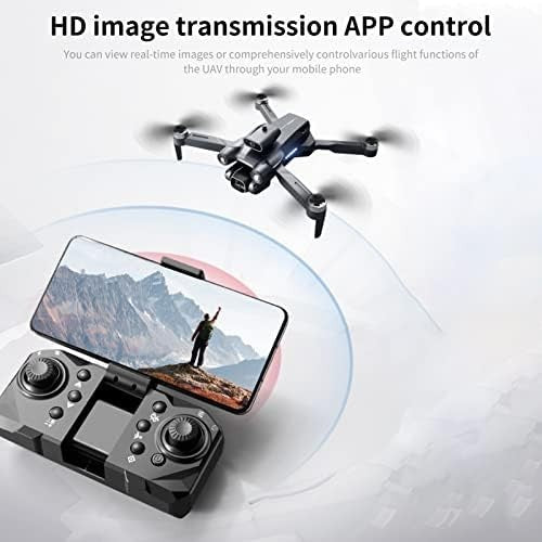 Foldable 4K Dual Camera Drone EIS Anti-Shake Obstacle Avoidance 3 Battery