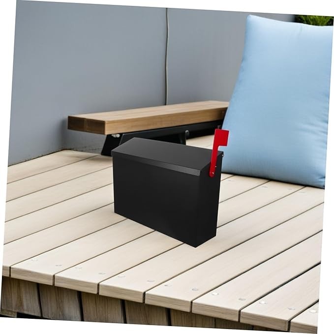 Wall Mounted Stainless Steel Mailbox Outdoor Weatherproof Large Capacity