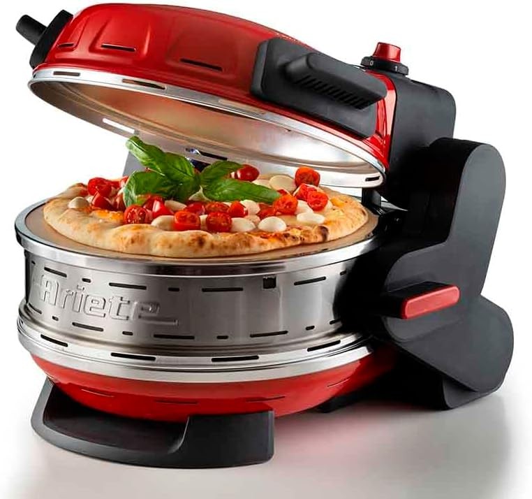 Double Layer Electric Pizza Oven | 400°C Fast Heat 32cm Dual Bake Plates