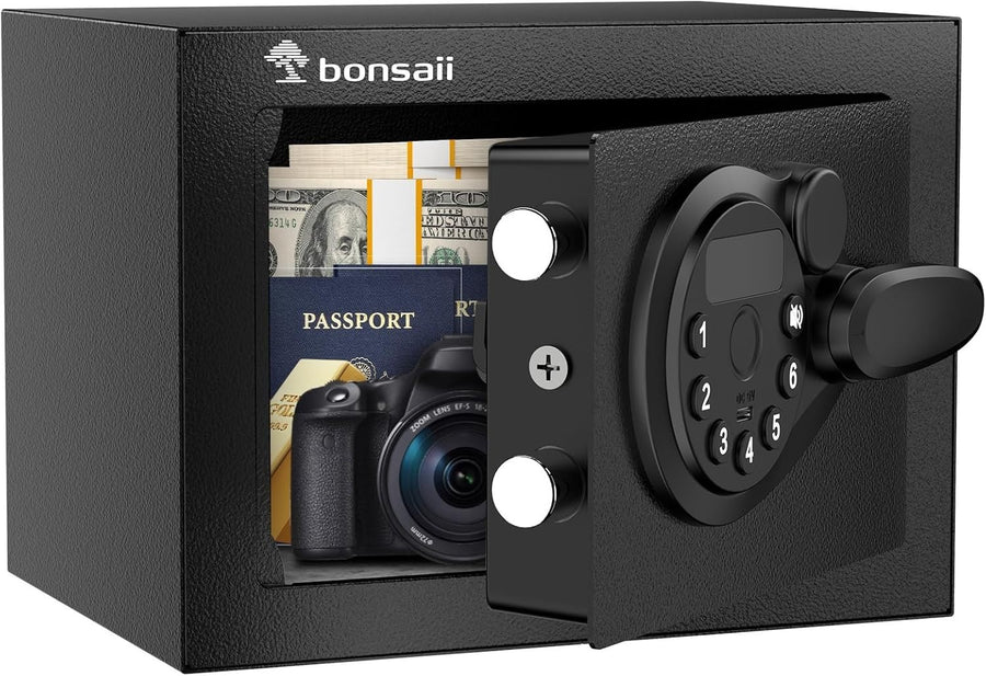 6.6L Digital Safe Box Electronic Keypad Cash Jewellery Lock Safe