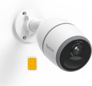 4G LTE Security Camera No WiFi 2K HD Battery Powered CCTV