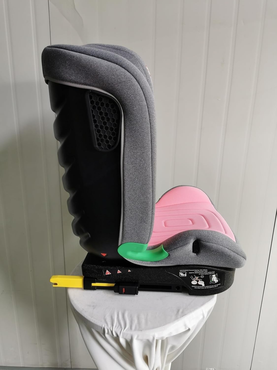 i-Size Highback Booster Car Seat 100–150cm ISOFIX Side Cup Holder