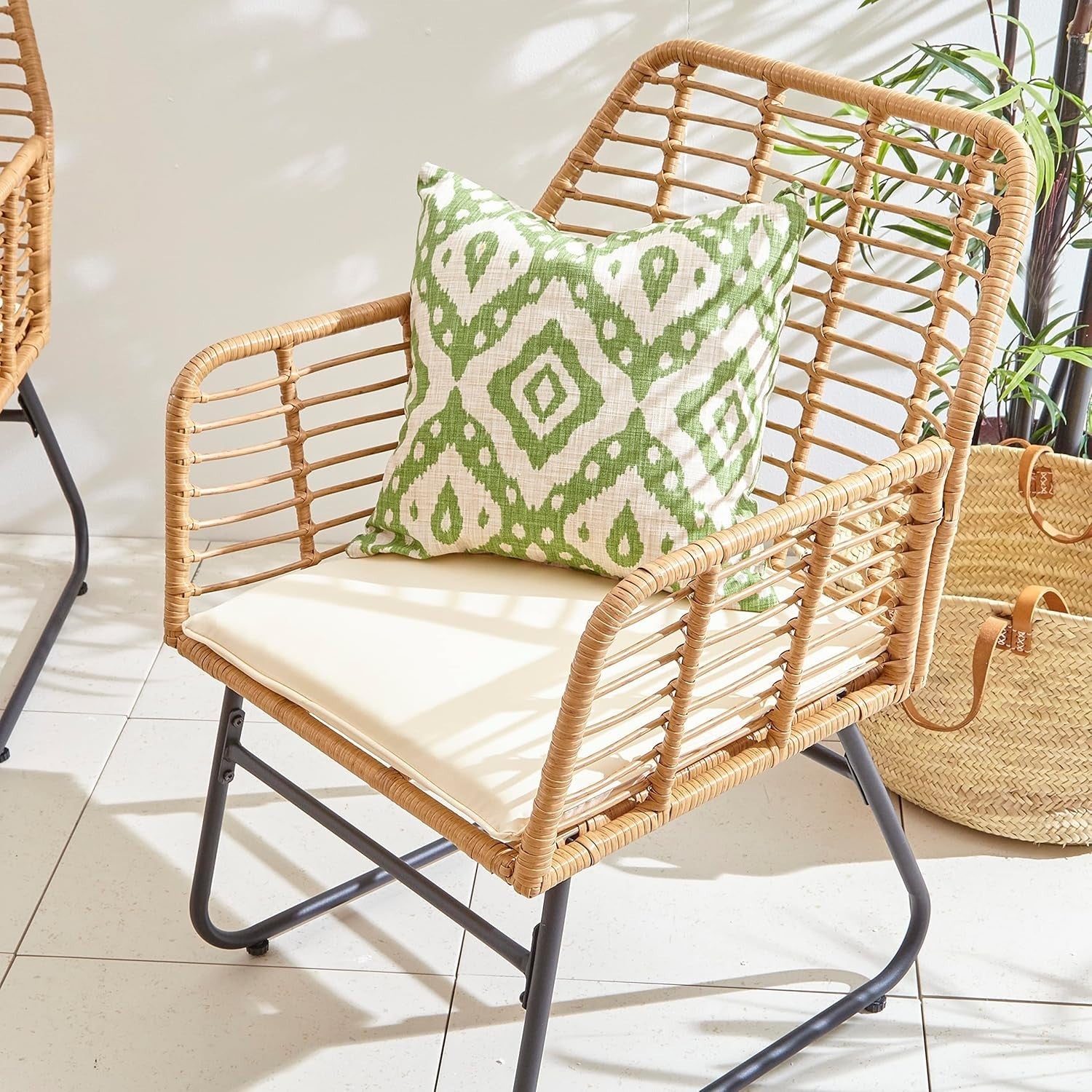 Rattan Garden Furniture Set 4 Seater Sofa Chair Table Patio Balcony