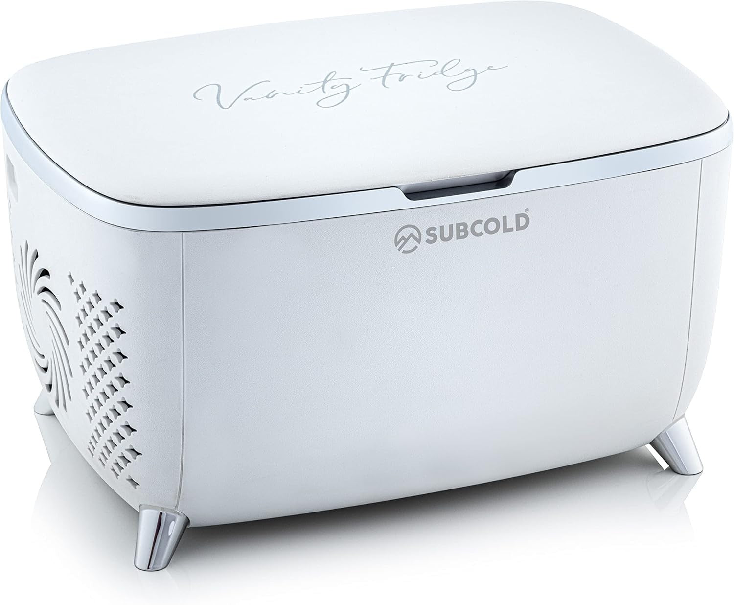 6L Mini Fridge White Portable Vanity Skincare and Makeup Cooler