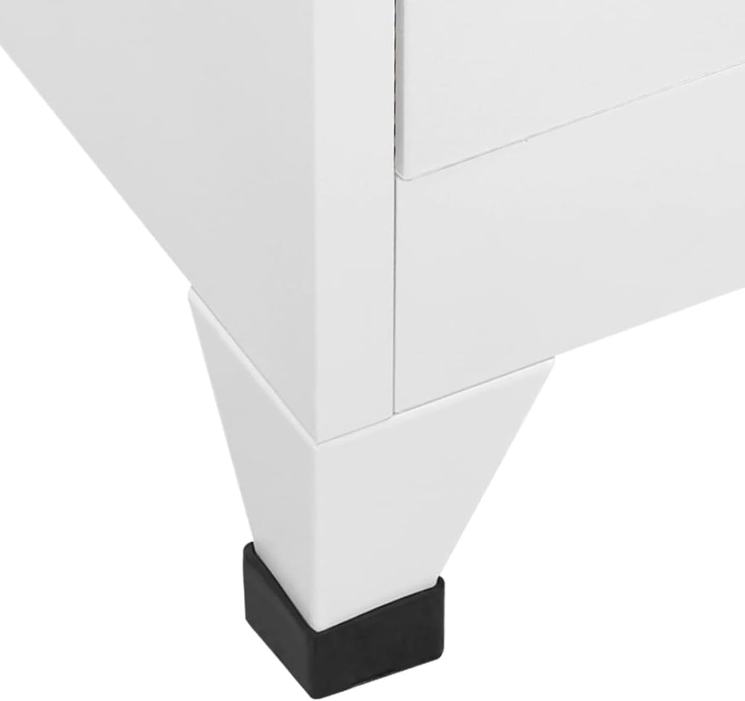 6 Door Grey Metal Locker Cabinet Lockable Steel Storage Cupboard Office Gym