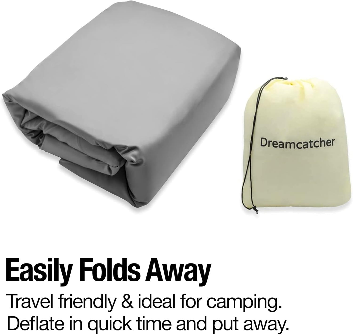 Double Inflatable Air Mattress 205x150x50cm Built-In Pump Waterproof Bed