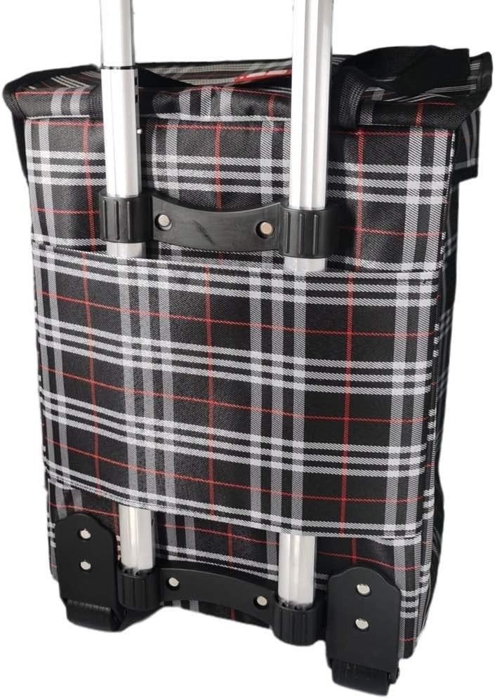 Foldable 41L Star Utility Cart with Wheels, Waterproof Oxford Tote Bag