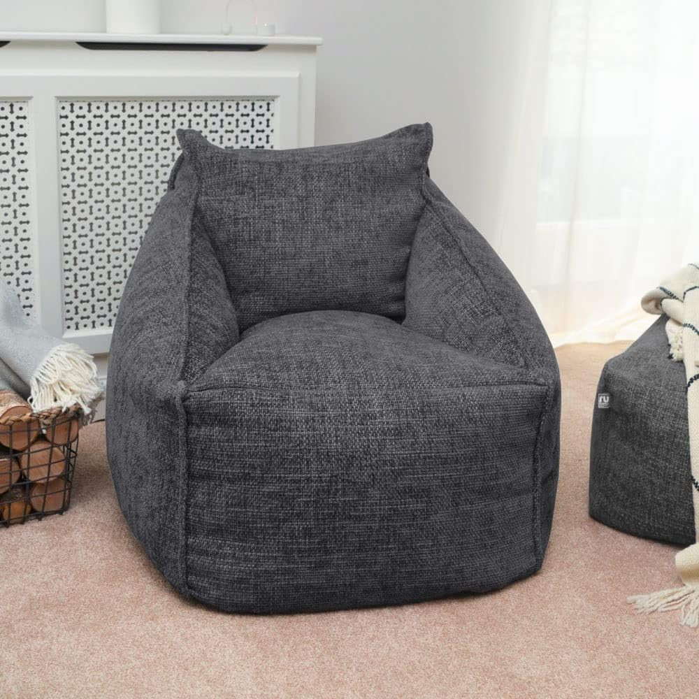 Extra Large Bean Bag Chair Adult Recliner Soft Durable Lounge Gaming Seat