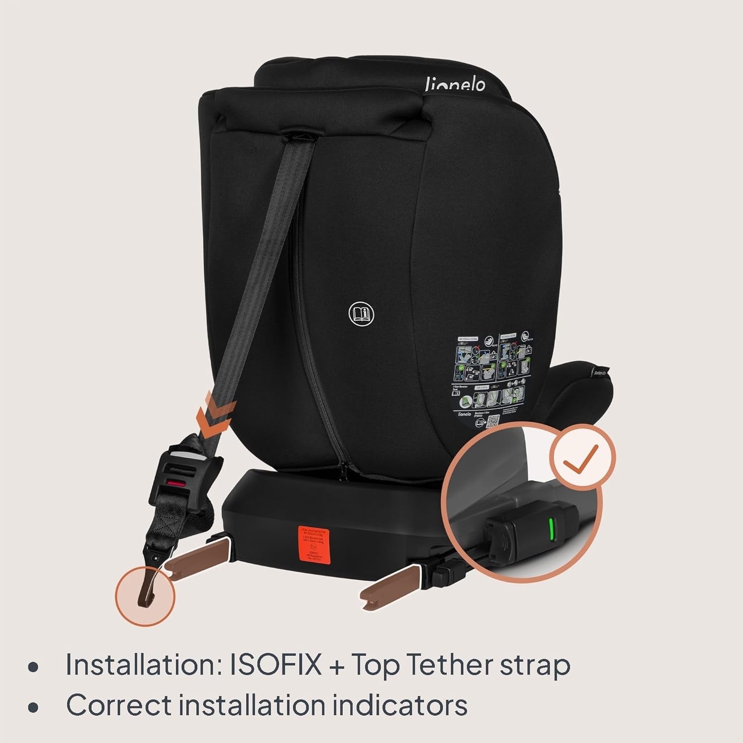 360° Swivel ISOFIX i-Size Car Seat 0–12 Years Rear & Forward Facing