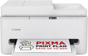 All-in-One Wireless Printer with ADF, Duplex & OLED Display White