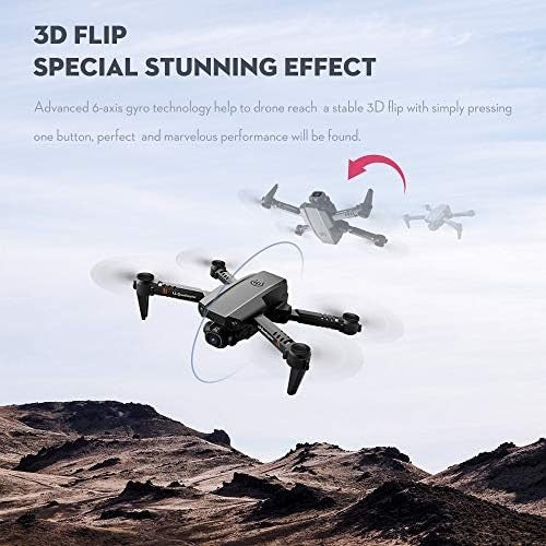 4K Dual Camera Drone Quadcopter Track Flight Gesture Photo Video RC