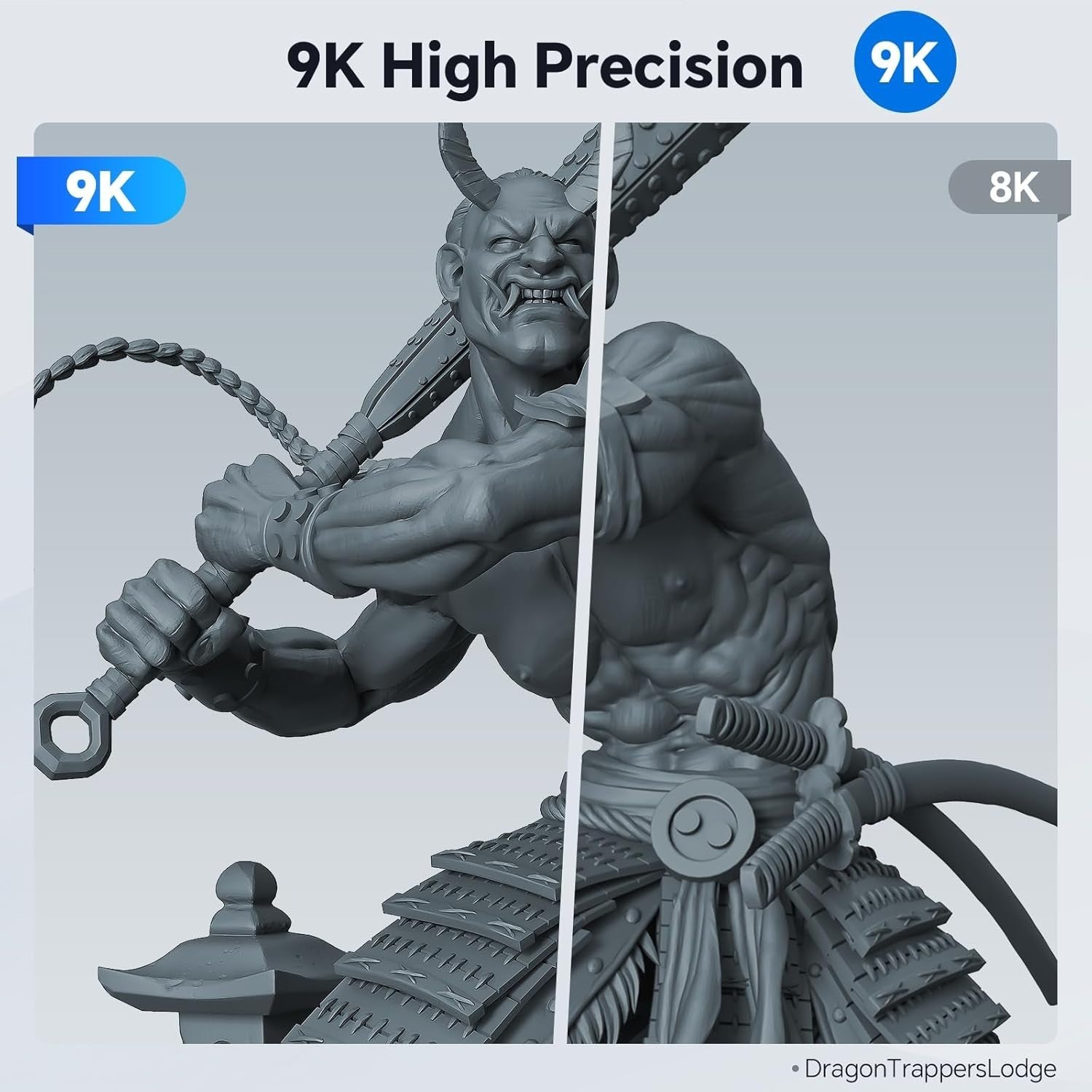 9K Resin 3D Printer 7'' Mono LCD WiFi Fast MSLA Desktop