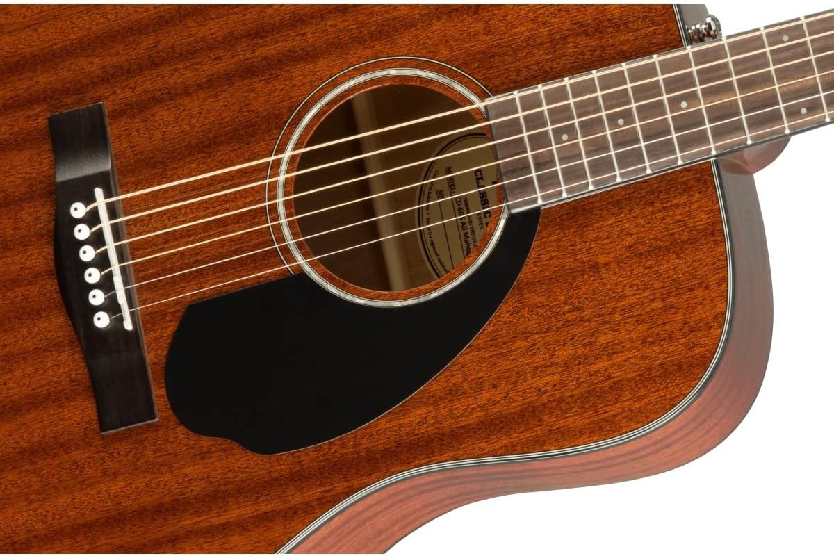 Dreadnought Acoustic Guitar Mahogany Walnut Fretboard