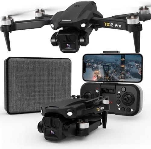 4K HD Foldable Drone w/ Brushless Motor Optical Flow 90° Camera Altitude Hold