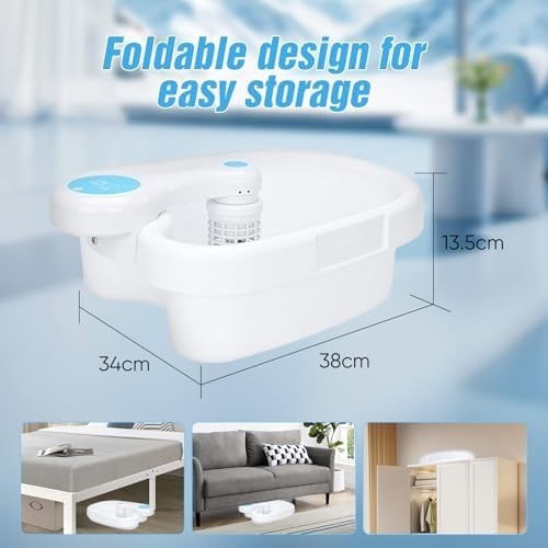 Ionic Detox Foot Bath Spa Machine Home Cleanse Relaxation Tub Basin