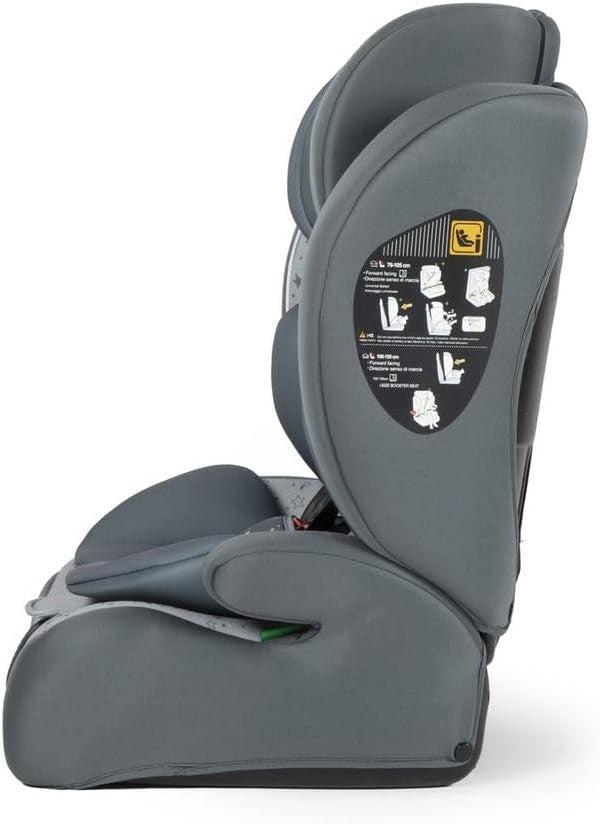 i-Size R129 Child Car Seat 76–150cm Adjustable Headrest High Back Safety Seat
