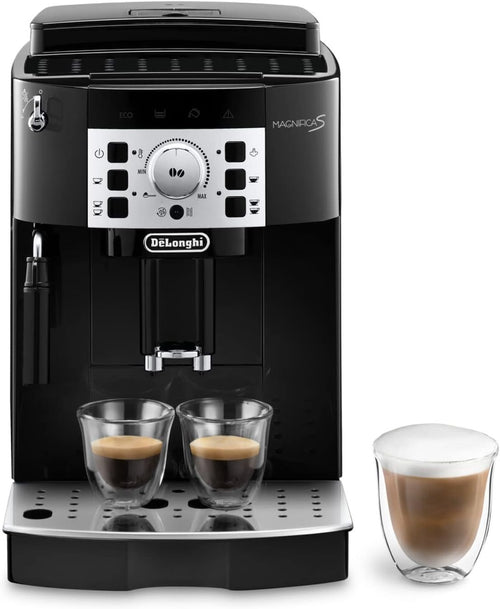 Automatic Bean-to-Cup Coffee Maker | 1.8L Tank | Milk Frother | Dual Cup Brewing