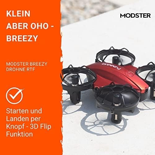 Mini Drone with Height Stabilisation, Distance Sensors & One-Touch Control