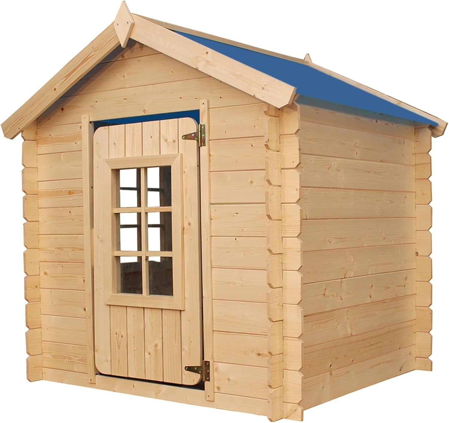Wooden Kids Playhouse Outdoor Garden Wendy House Solid Wood