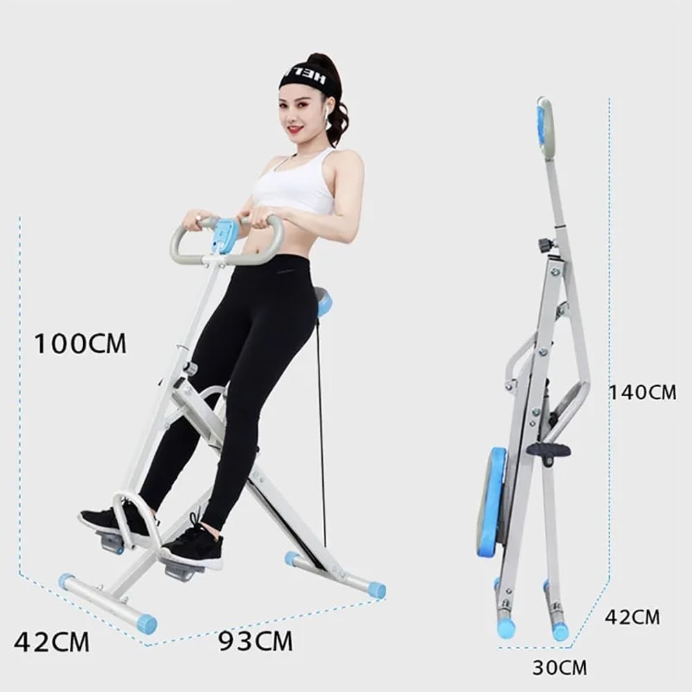 Foldable Horse Rider Squat Assist Leg Exercise Station Home Gym