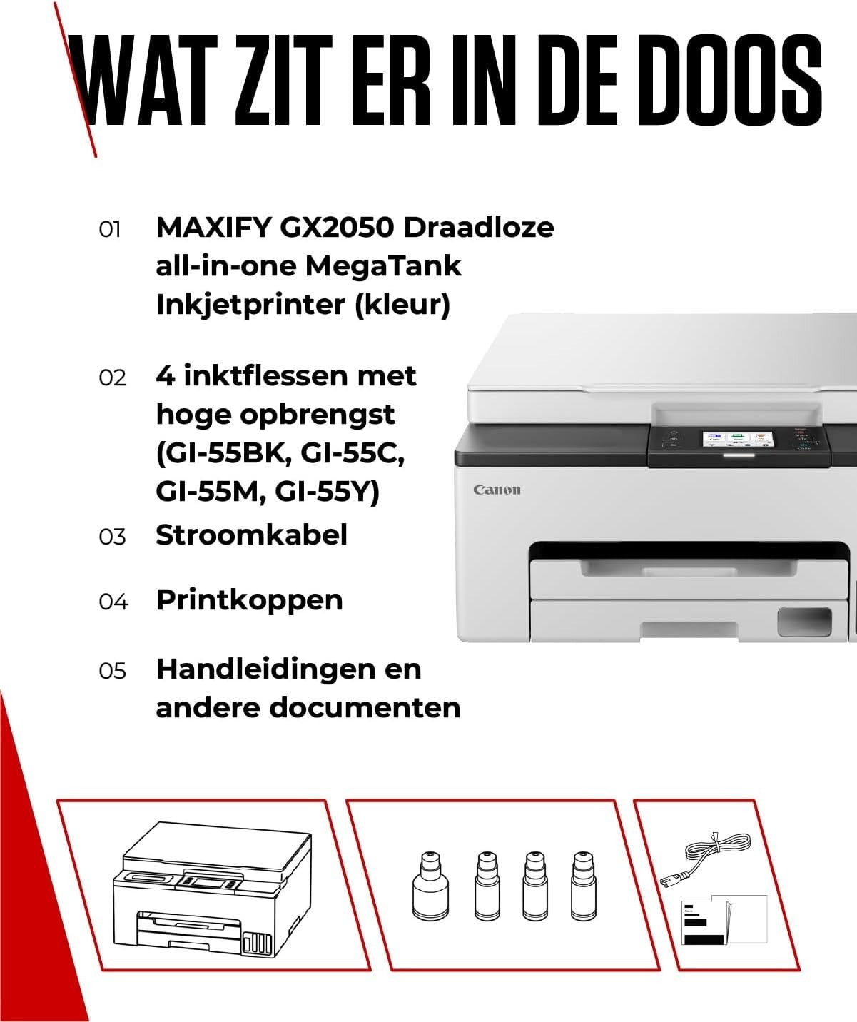 All-in-One Wireless MegaTank Printer | Duplex, Copier & Scanner, Colour
