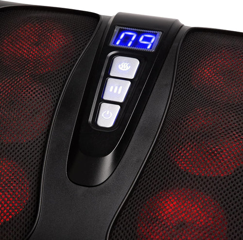Shiatsu Heated Electric Foot Massager Reflexology Pain Relief Machine