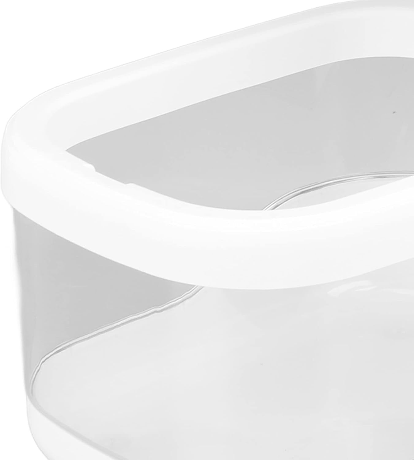10KG Rice Dispenser Airtight Press Cereal Storage Container Bin