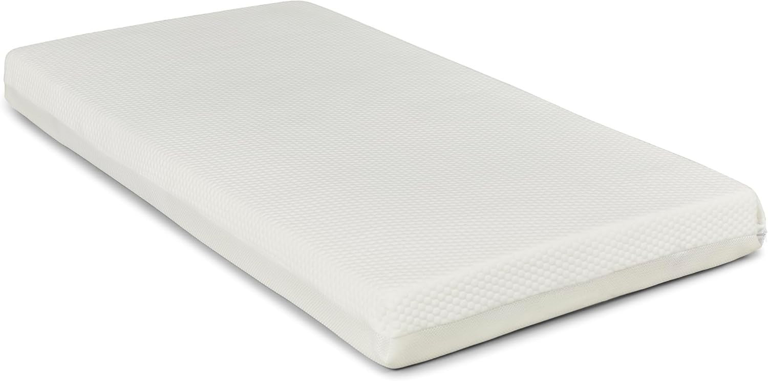 4in1 Convertible Baby Cot Bed Adjustable Height Sleigh Crib w/ Storage White