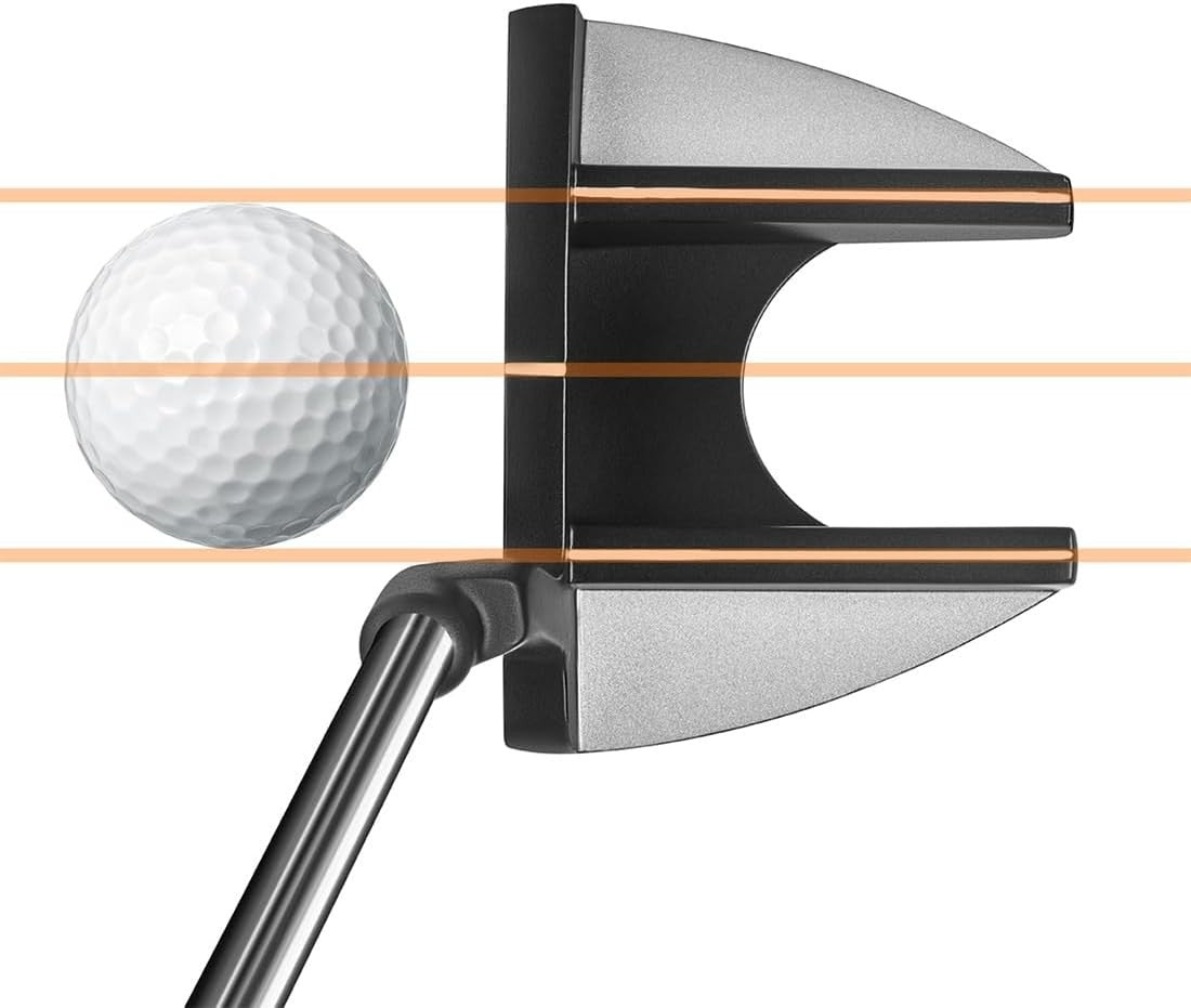 Mens Right Hand Mallet Golf Putter 34" Face Balanced Alignment High MOI