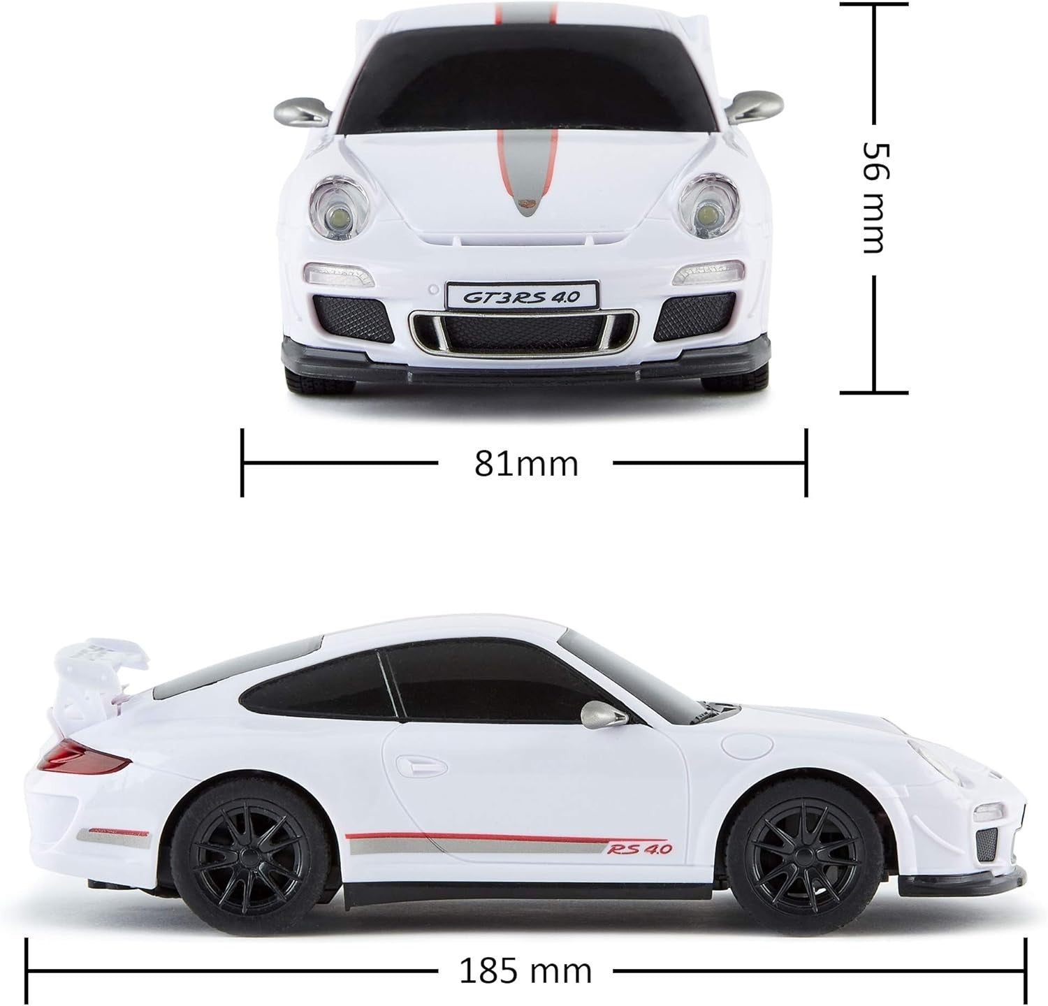 1:24 Scale RC Car – Matte White High-Performance Remote Control Model