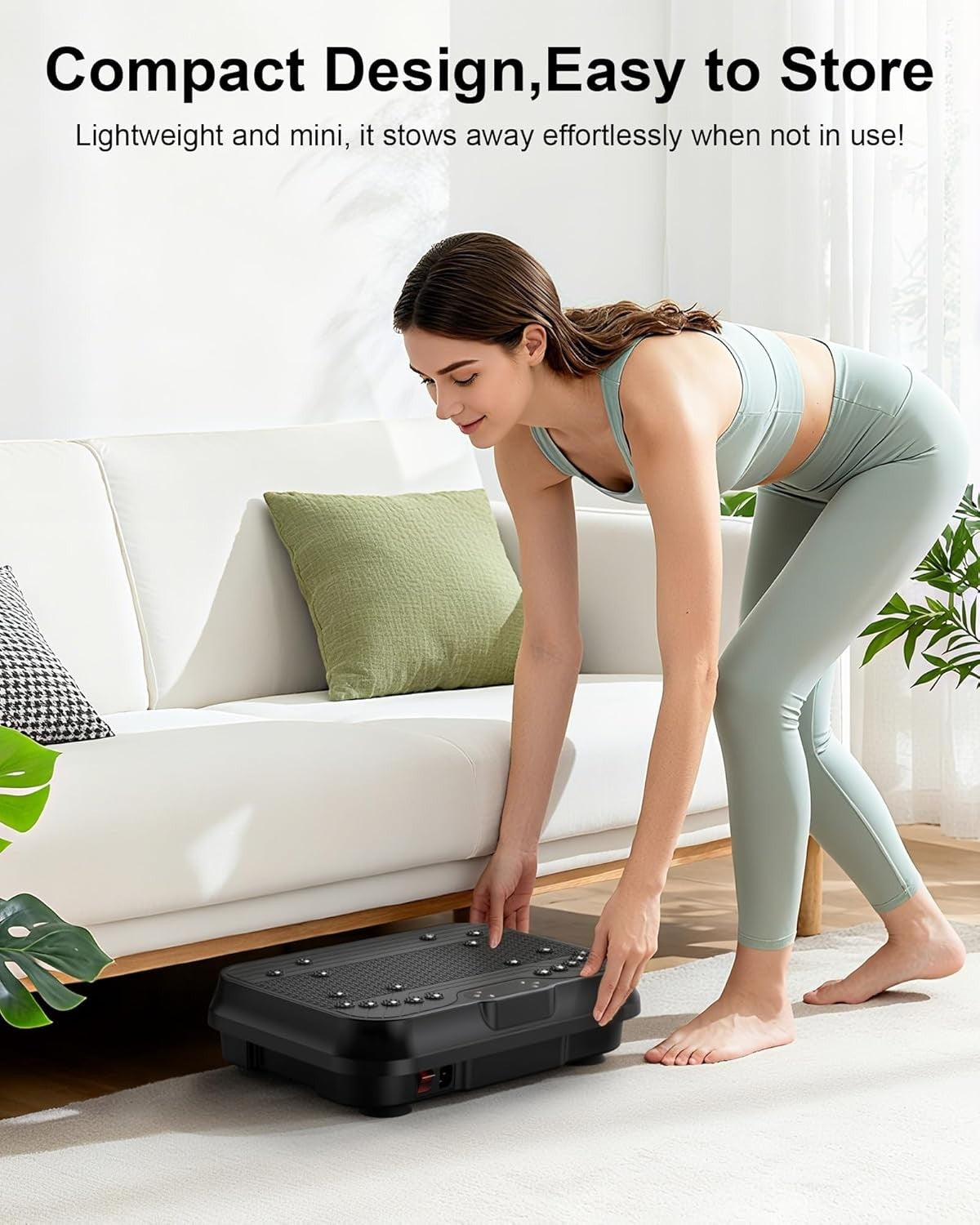 High Frequency Vibration Plate Lymphatic Drainage 400lb Home