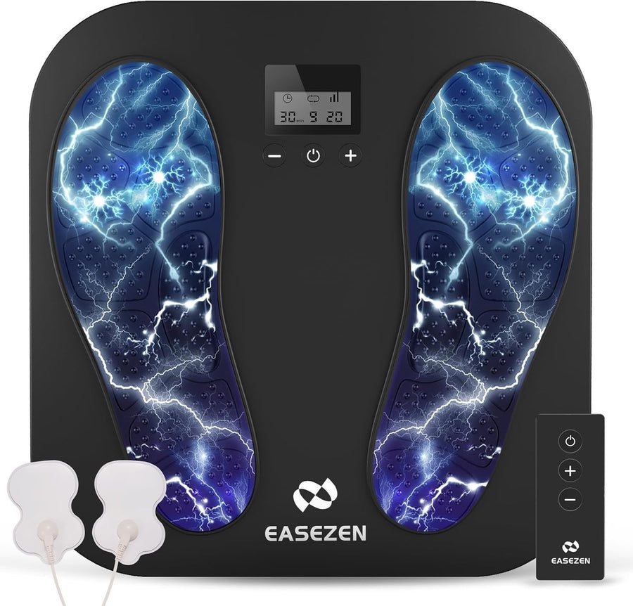EMS TENS Foot Massager 10 Modes 20 Intensities Plantar Fasciitis Relief