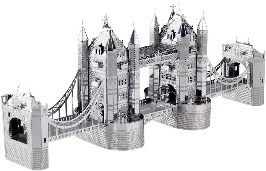 3D Metal Puzzle Tower Bridge Model | 65pcs DIY Kit for Adults & Teens