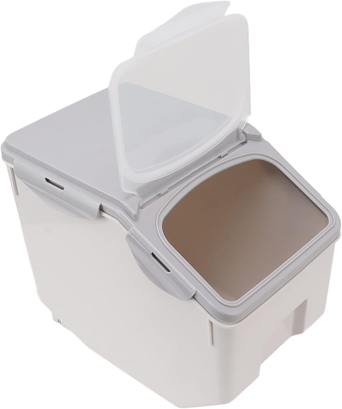 10KG Airtight Rice Storage Container Double Seal Grain Dispenser