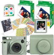 Instant Wide Camera Bundle 40 Film Shots Case Album Filters Kit