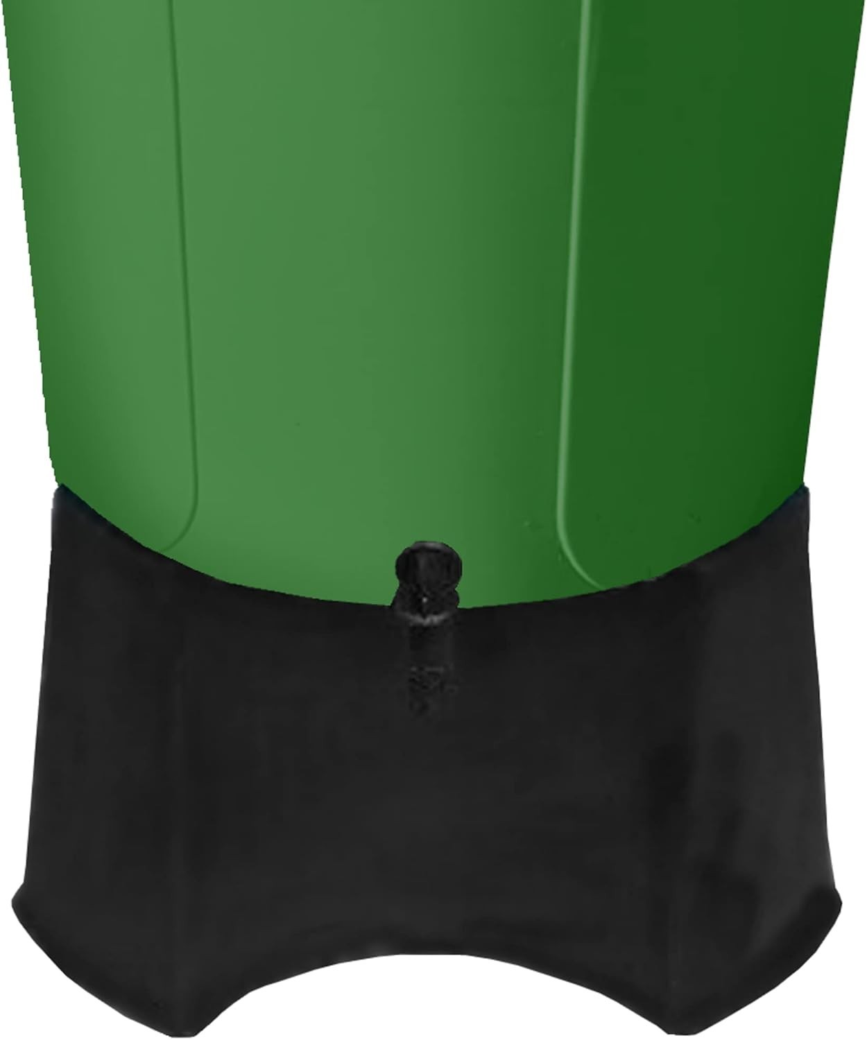 210L Garden Water Butt W/Stand, Tap & Cover Large Bottle Green Rain Collector