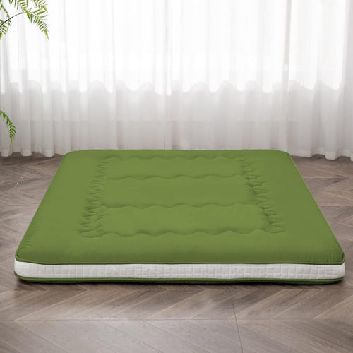 Extra Thick Japanese Futon Mattress Double Bed Roll-Up Floor Mat