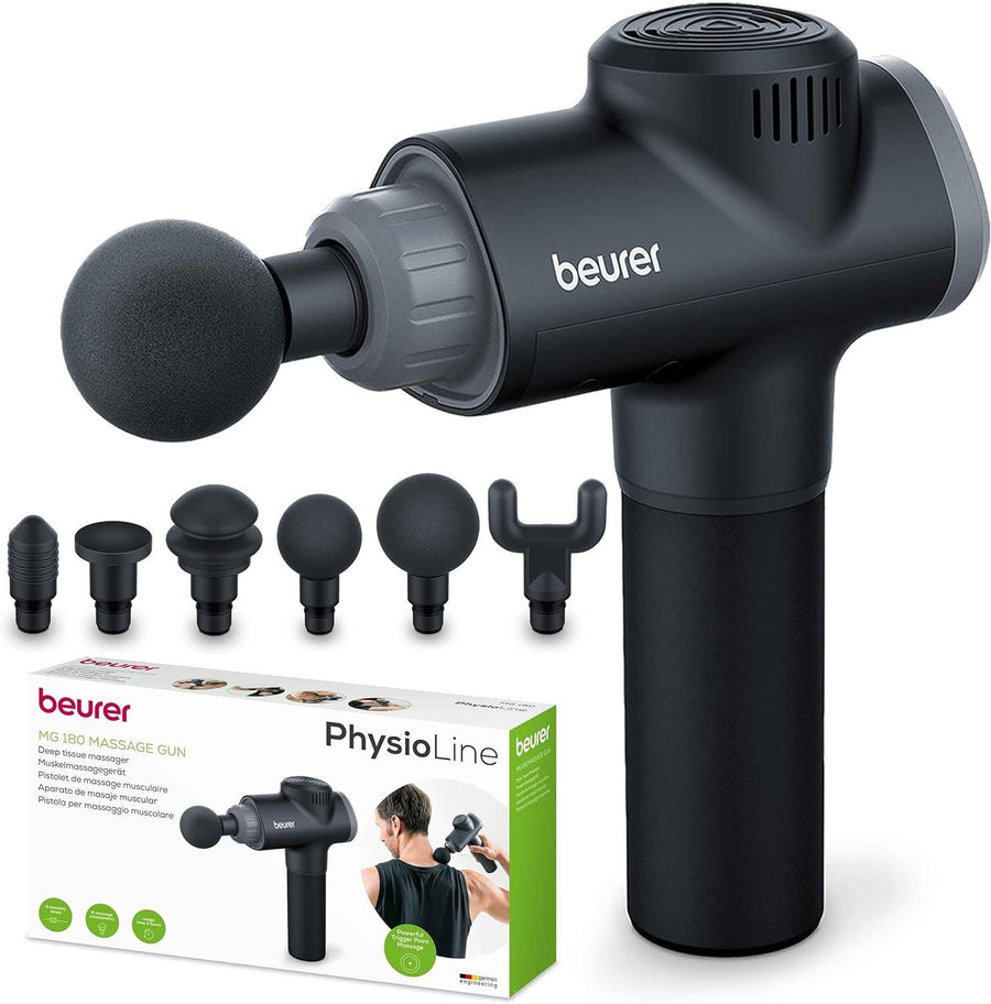 Deep Tissue Massage Gun for Muscle Recovery 6 Heads 4 Speeds Powerful
