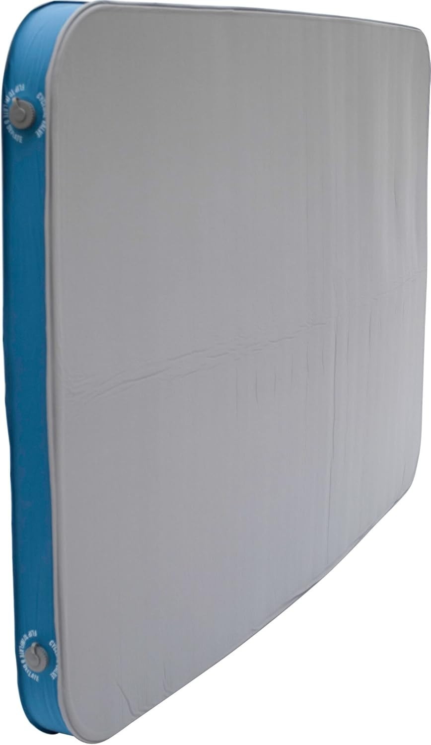 Double Self-Inflating Camping Mattress 10cm Memory Foam Lightweight
