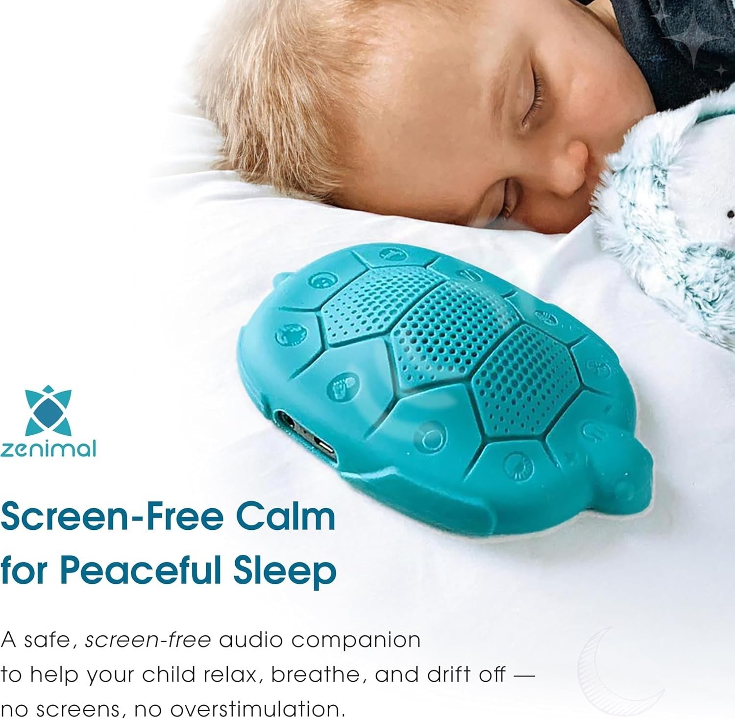 Kids Sleep Sound Machine Screen-Free Guided Meditations & Soothing Music
