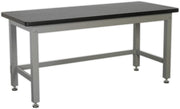 Heavy Duty 1.8m Steel Workbench 1000kg Capacity Adjustable Industrial Table