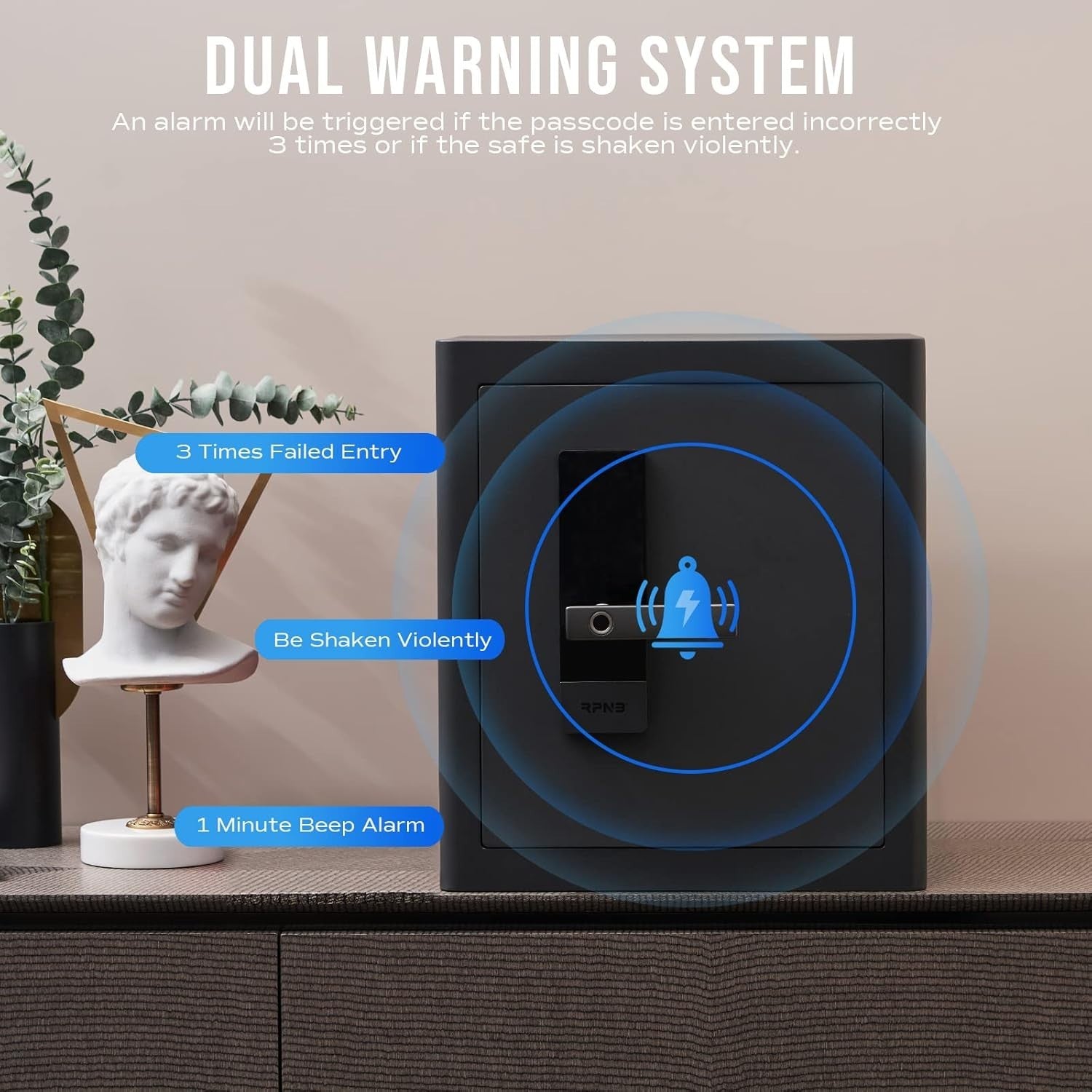 45L Biometric Fingerprint Safe Touch Screen Digital Security