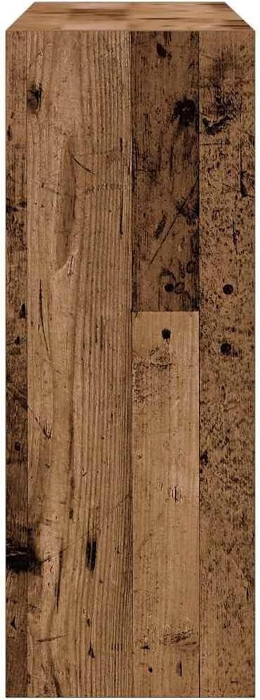Modern Rectangular Engineered Wood Console Table, 78x30x80 cm, Space Saver