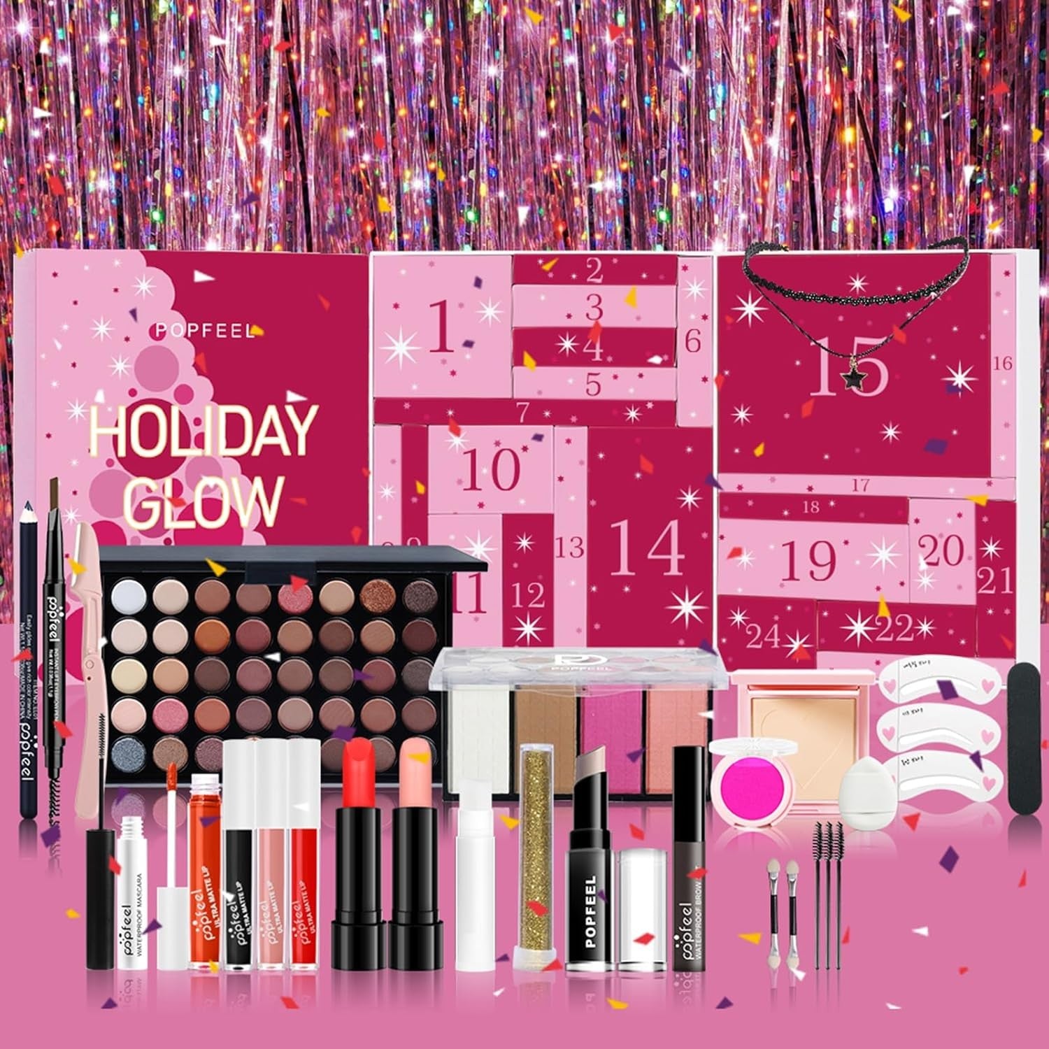 Makeup Advent Calendar 2025 24 Day Christmas Beauty Gift Set