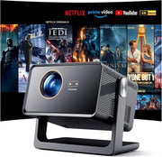 Netflix 4K Smart Mini Projector 900 ANSI WiFi 6 Bluetooth Auto Focus