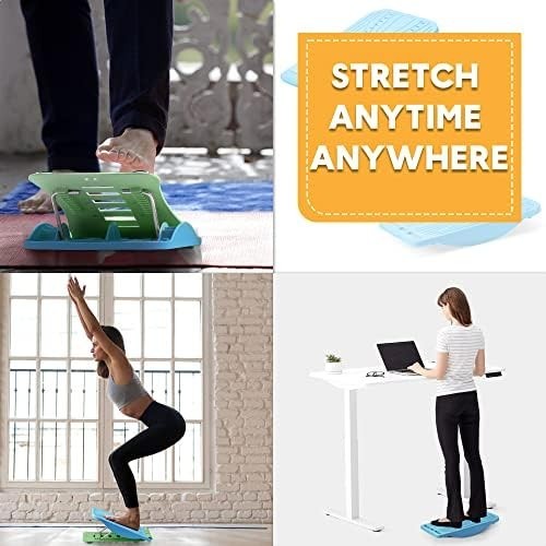 3-in-1 Adjustable Slant Board for Calf Stretch Foot Massage Plantar Fasciitis