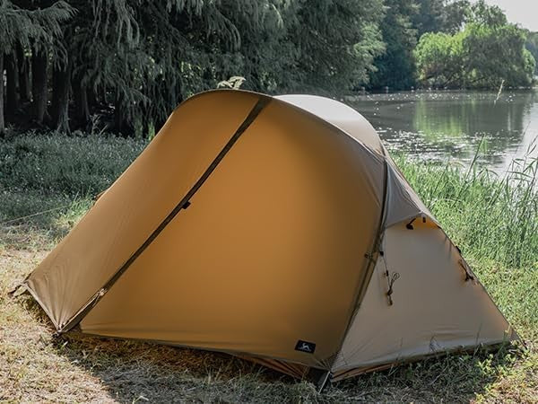 Ultralight 1-2 Person Backpacking Tent 4 Season Waterproof