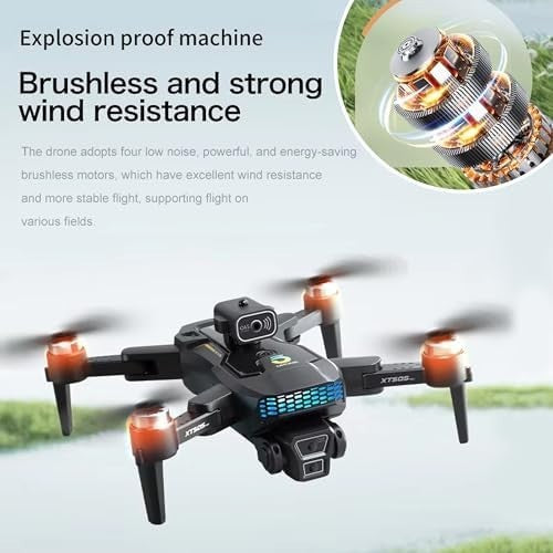 4K HD Camera Drone GPS Auto Return Brushless Motor Obstacle Avoidance